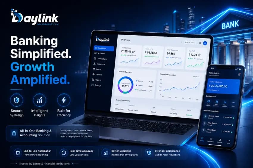 Daylink banking system